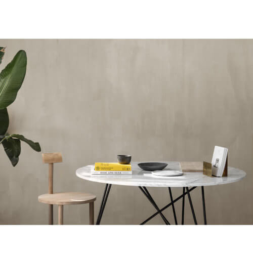 STIL Esstisch Round Marble Weiß
