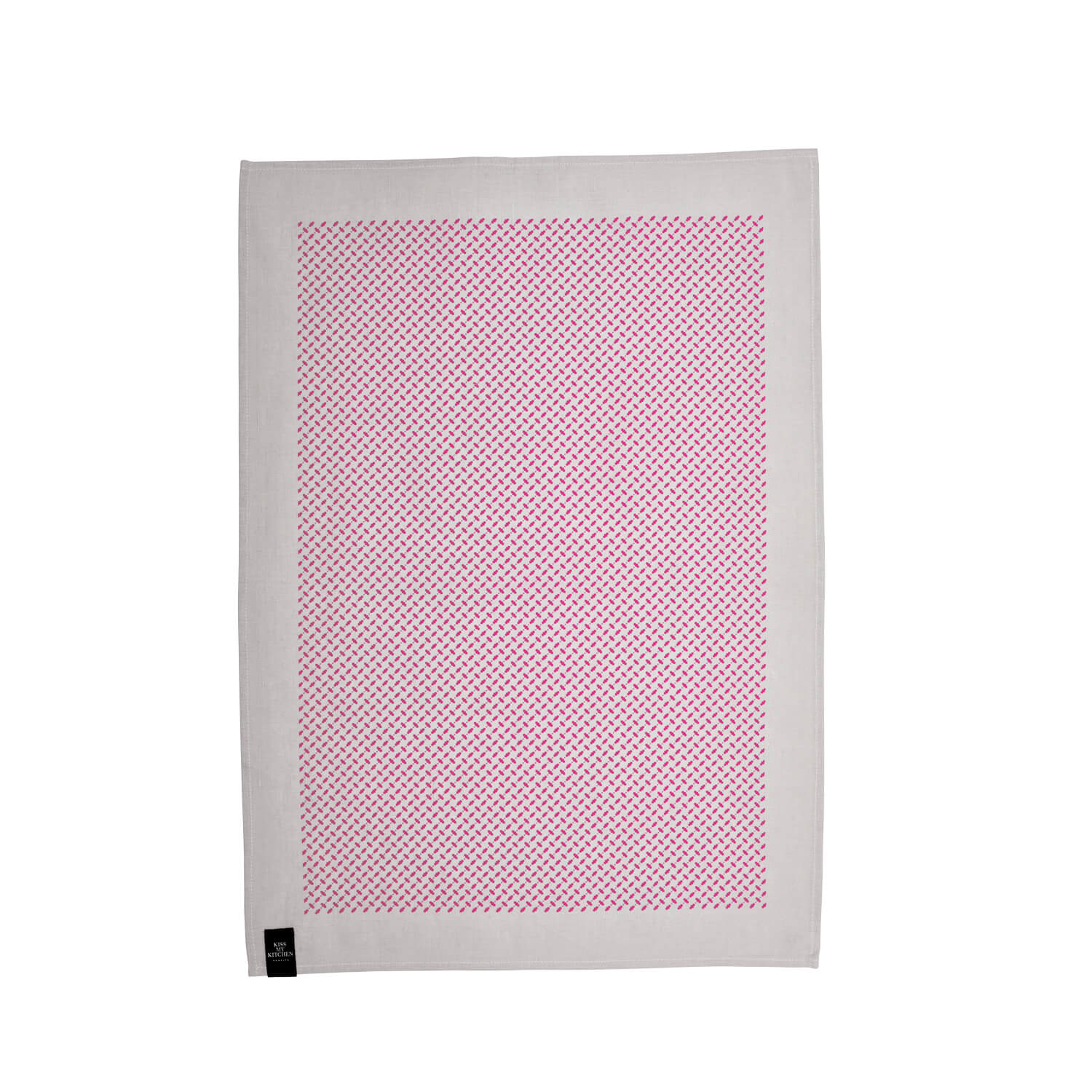 KMK Geschirrtuch Pali Rosa-Grau
