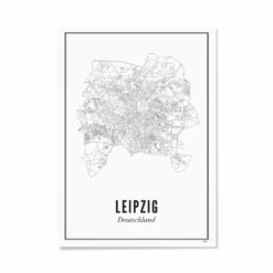 Print – Stadtplan Leipzig