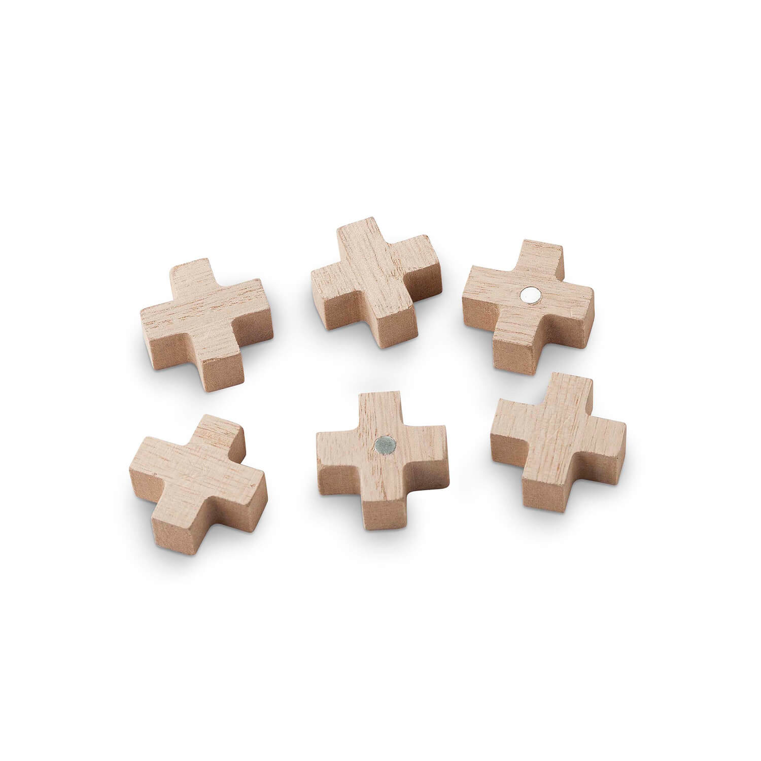vtwonen – 6er Set Magnete X – Holz