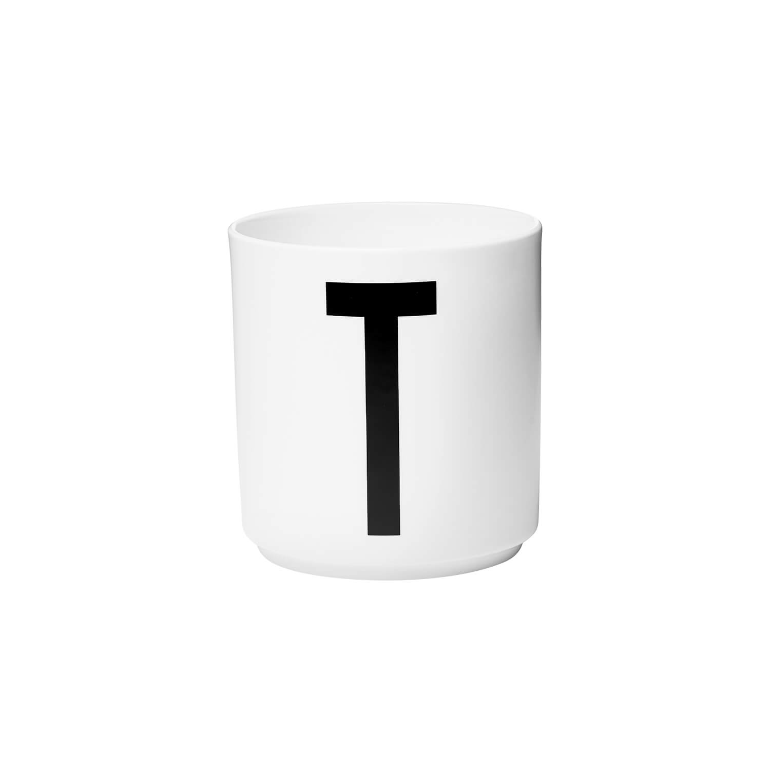 DesignLetters Porzellan-Becher T Weiß