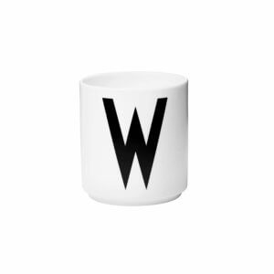 DesignLetters Porzellan-Becher W Weiß