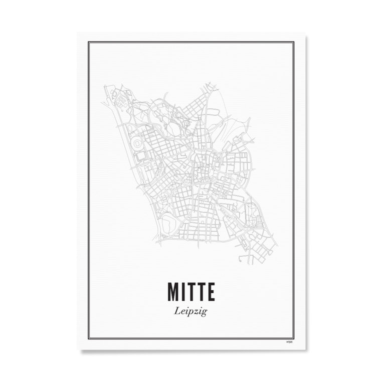 Stadtplan Leipzig Mitte