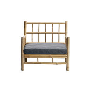 Tine K Home – Bambus Lounge Sessel Anthrazir