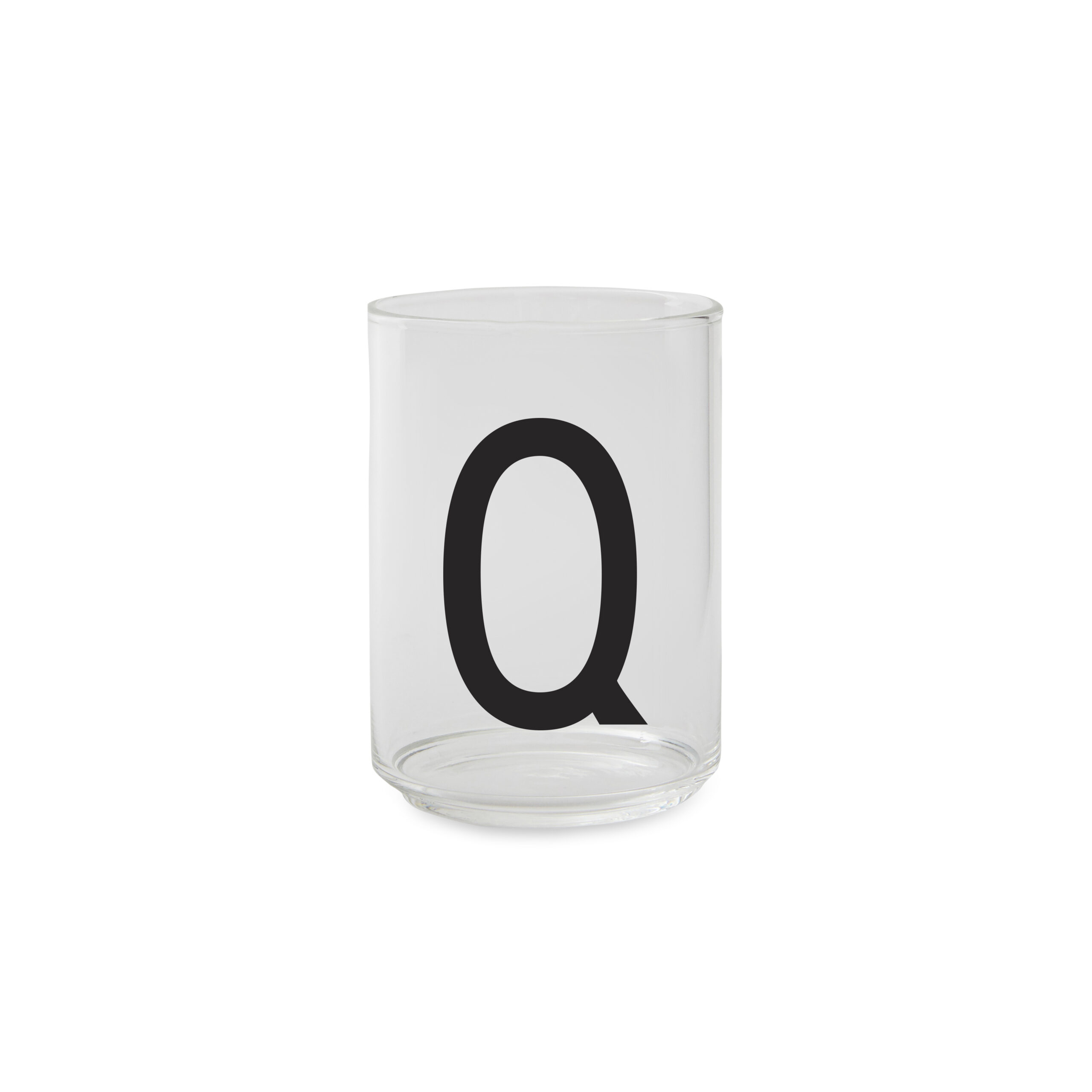 Design Letters Trinkglas Q