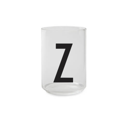Design Letters Trinkglas Z