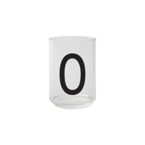 Design Letters Trinkglas O