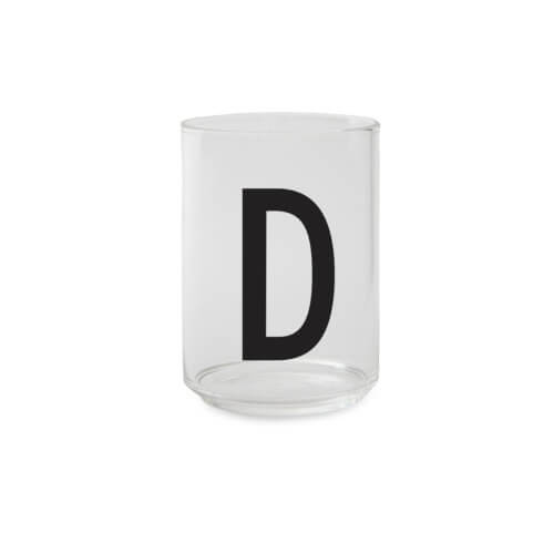 Design Letters – Trinkglas D