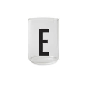 Design Letters – Trinkglas E