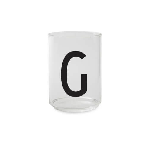 Design Letters Trinkglas G