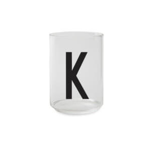 Design Letters Trinkglas K