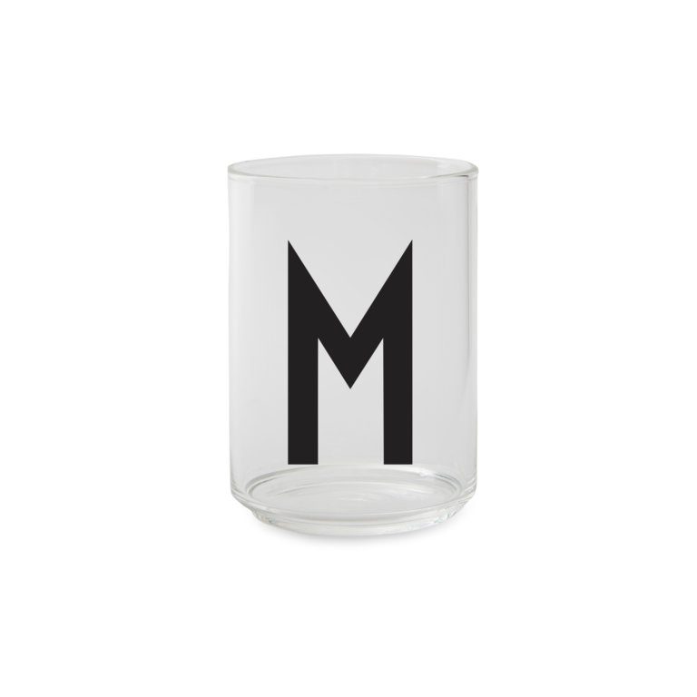 Design Letters Trinkglas M