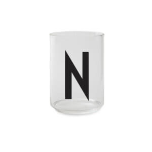 Design Letters Trinkglas N