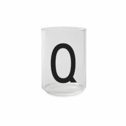Design Letters Trinkglas Q