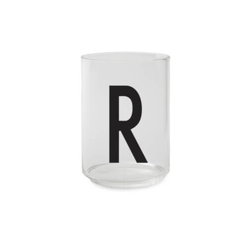Design Letters – Trinkglas R
