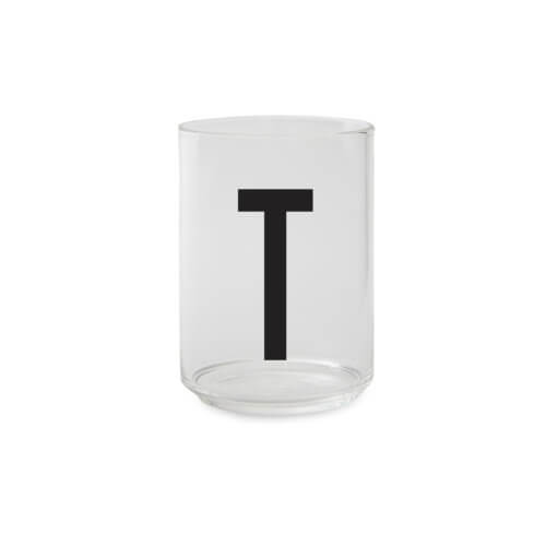 Design Letters – Trinkglas T