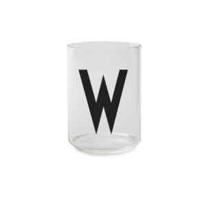 Design Letters Trinkglas W