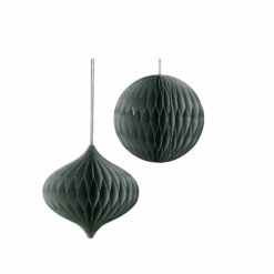 Broste Papier-Weihnachtsanhänger Tanne