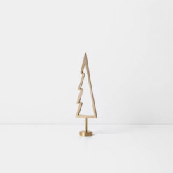 ferm Baum Outline Winterland Messing