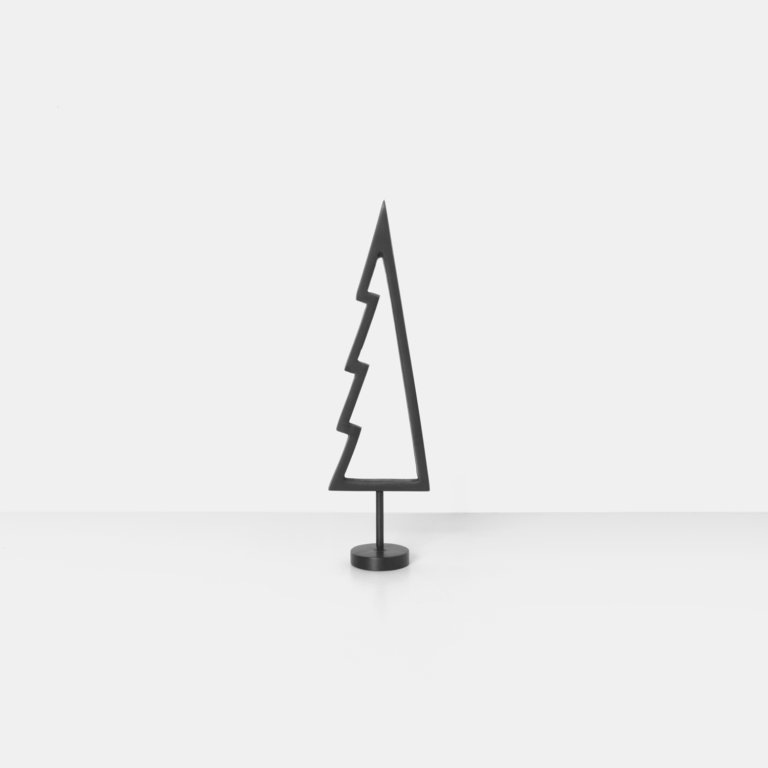 ferm Winterland Outline Baum Schwarz