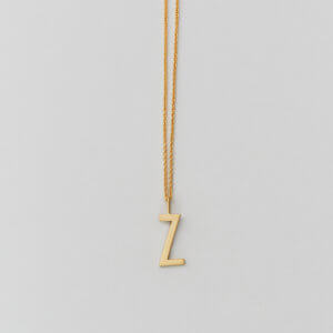 Design Letters – Kette mit Buchstabe Z (16 mm)