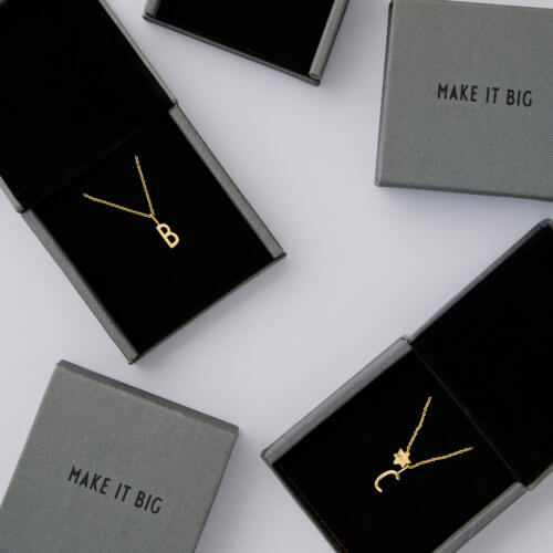 Design Letters – Buchstaben Anhänger für Kette