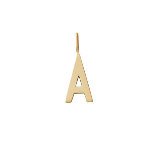 Design Letters – Kette mit Buchstabe A (16 mm)