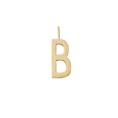Design Letters – Kette mit Buchstabe B (16 mm)