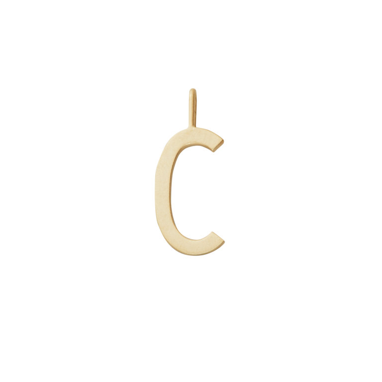 Design Letters – Kette mit Buchstabe C (16 mm)