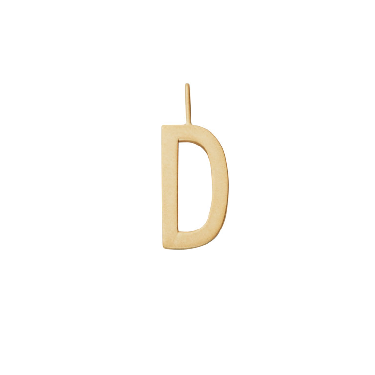 Design Letters – Kette mit Buchstabe D (16 mm)