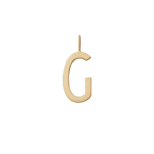 Design Letters – Kette mit Buchstabe G (16 mm)