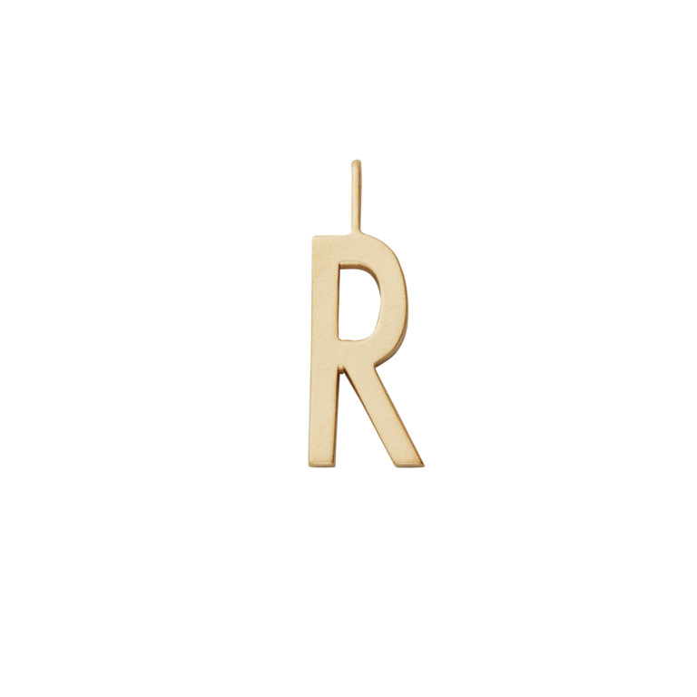 Design Letters – Kette mit Buchstabe R (16 mm)