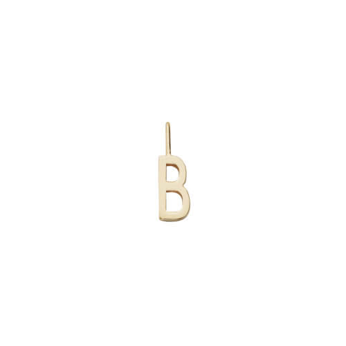 Design Letters – Kette mit Buchstabe B (10 mm)