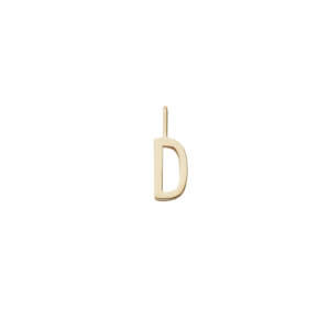 Design Letters – Kette mit Buchstabe D (10 mm)