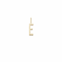 Design Letters – Kette mit Buchstabe E (10 mm)