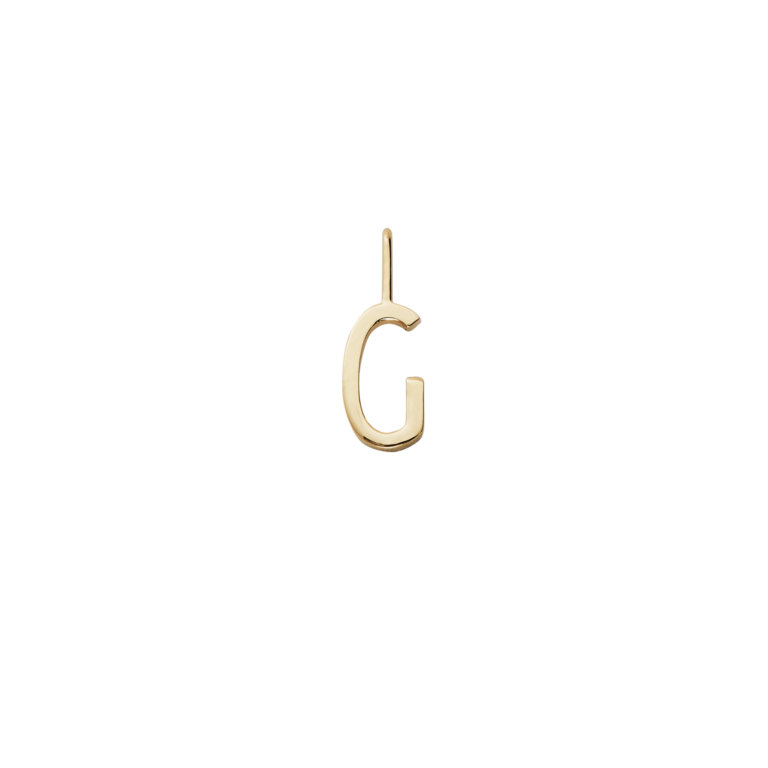 Design Letters – Kette mit Buchstabe G (10 mm)