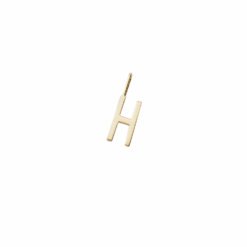 Design Letters – Kette mit Buchstabe H (10 mm)
