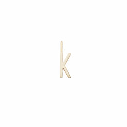 Design Letters – Kette mit Buchstabe K (10 mm)