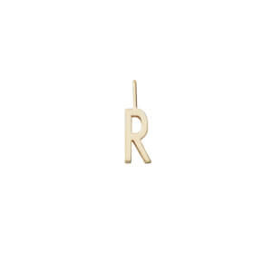 Design Letters – Kette mit Buchstabe R (10 mm)