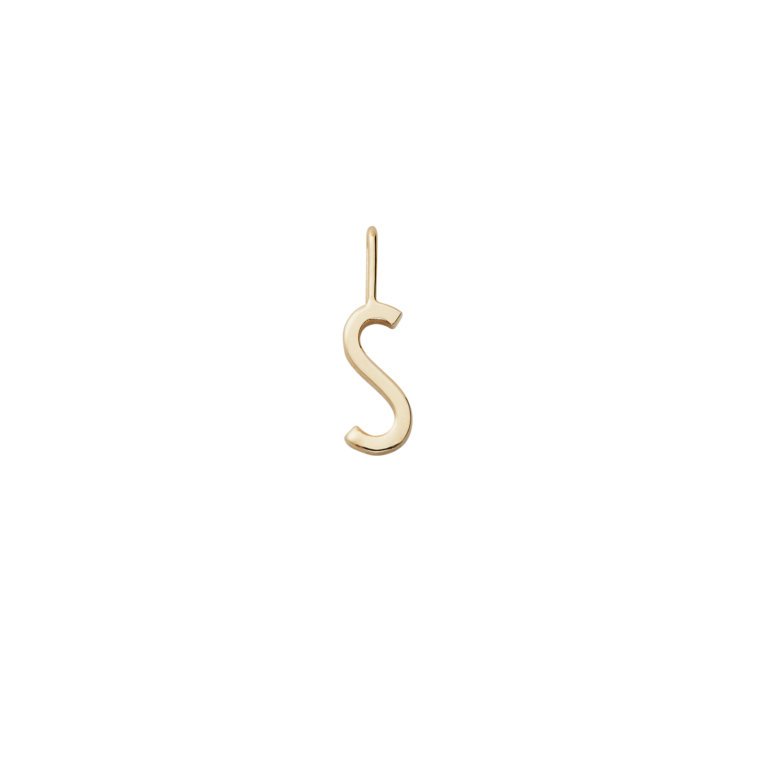 Design Letters – Kette mit Buchstabe S (10 mm)