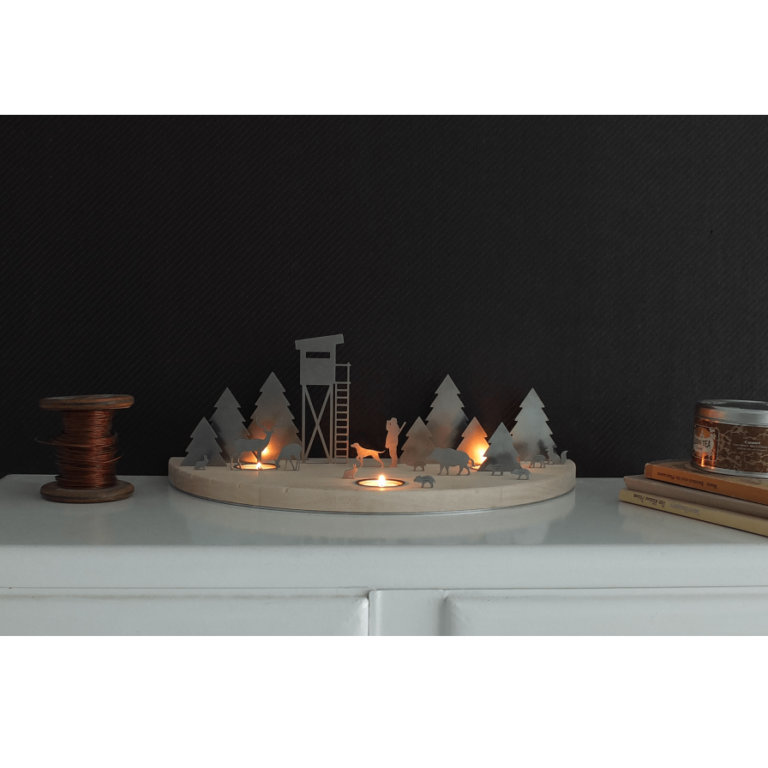 Unoferrum – Silhouette Winterlandschaft L