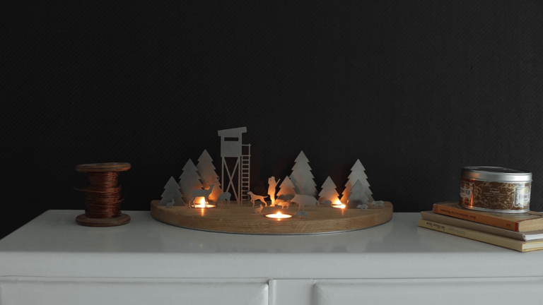 Unoferrum Silhouette Winterlandschaft L