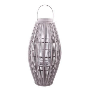 Broste Copenhagen Bambus Laterne ALETA – Grau
