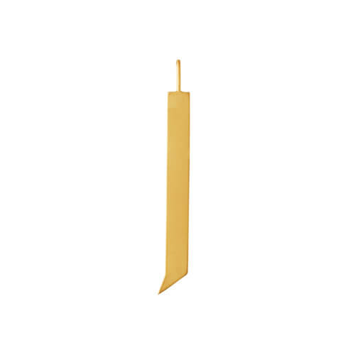 Design Letters – Buchstabe J (30 mm) – 18K Gold
