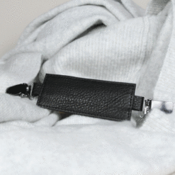 Mantel-Clip-Leder-Verschluss