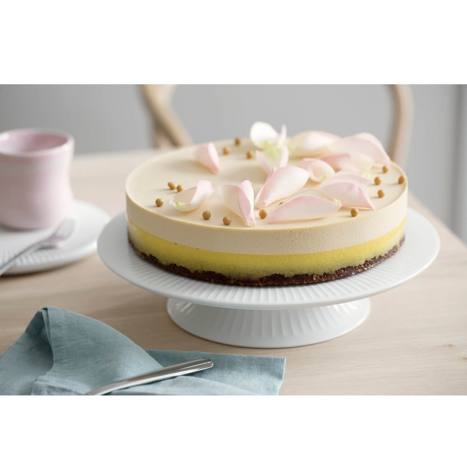 Kähler Hammershøi Kuchenplatte – Weiß