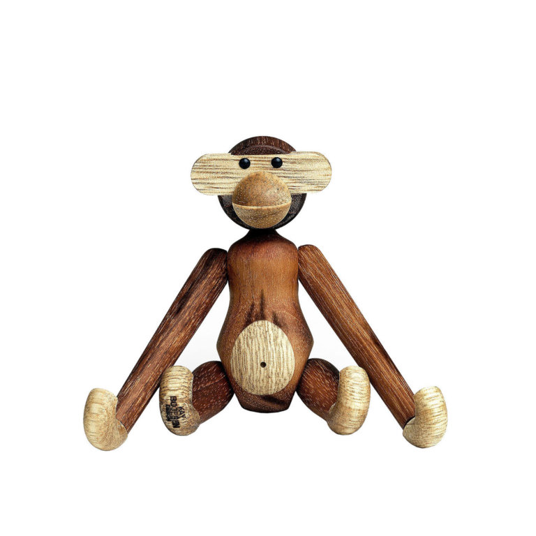 Kay Bojesen Holzfigur Affe Teak