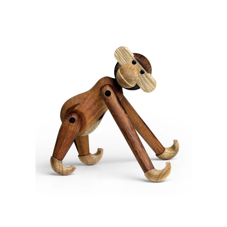 Kay Bojesen Holzfigur Affe Teak