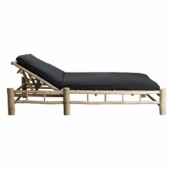 Tine K Home Bambus Double Lounge Liege Anthrazit