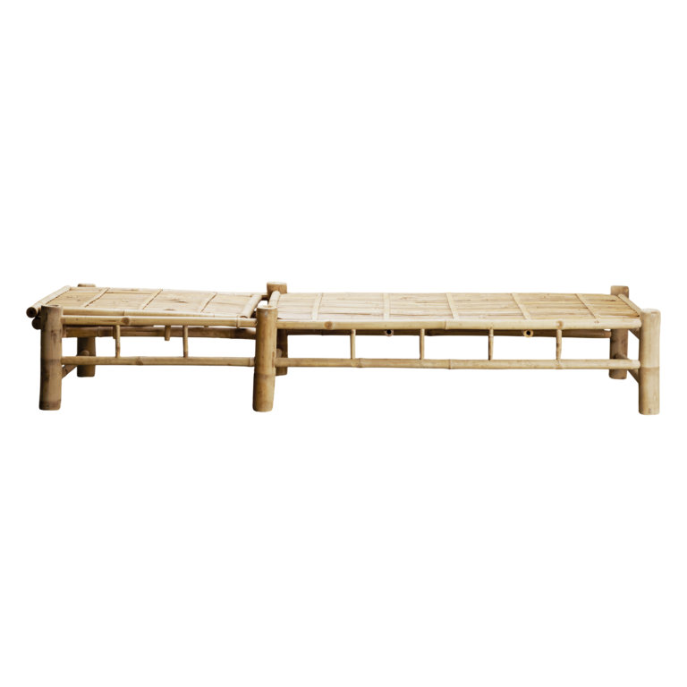 Tine K Home Bambus Double Lounge Liege ohne Polster